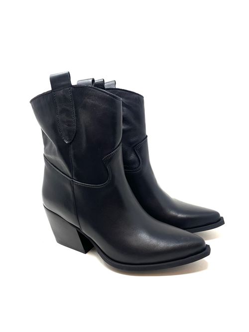 Texano donna con tacco IL LACCIO | TEX922VITELLONERO